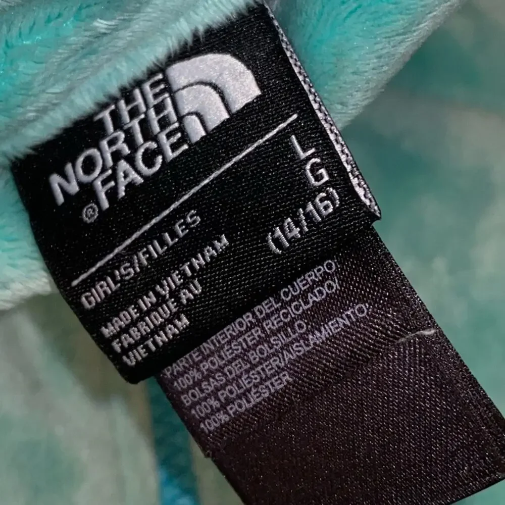 THE NORTH FACE $120 Reversible Perseus Jacket Girls 14-16 Blue / Green EUC